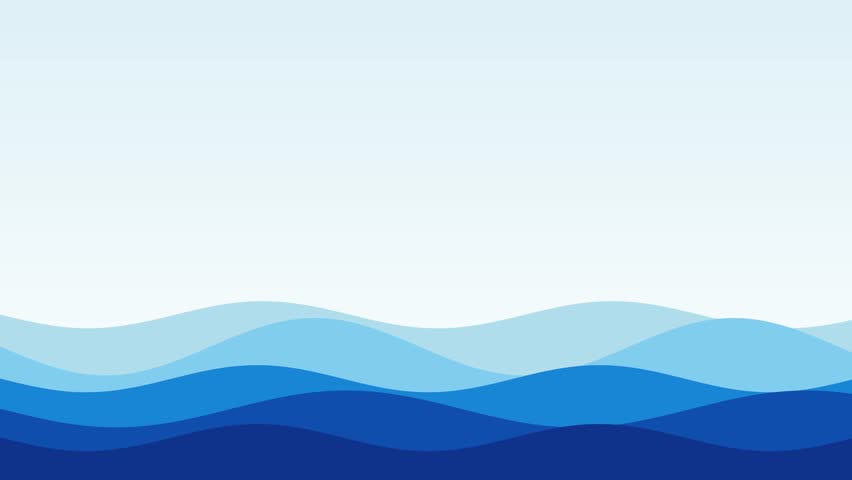 Ocean water Wave Layers Animation in 4K video - Powered by Shutterstock - Get 15% off with code: PIKWIZARD15