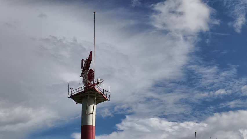 Air traffic control radar, a vital component of aviation safety.