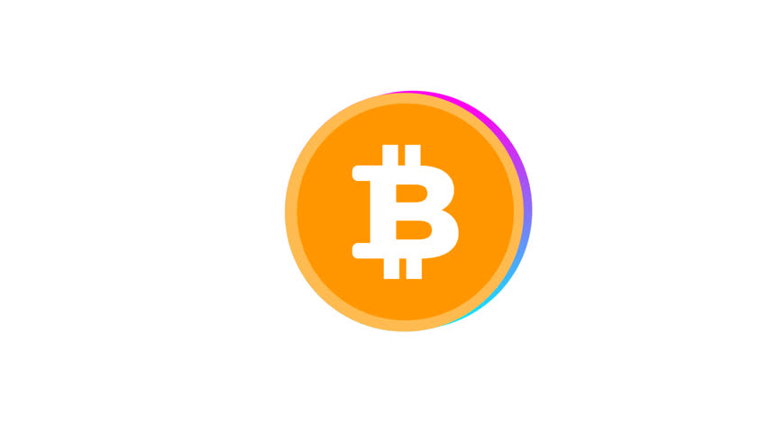 A smooth 3D animation of a generic cryptocurrency coin icon elegantly bouncing into view with a subtle gradient shadow effect on a transparent background, perfect for overlays.