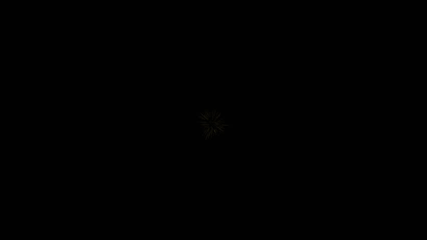 animated welcome text video with fireworks background