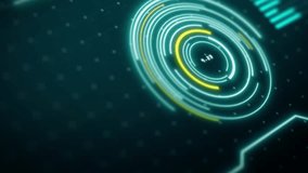 Futuristic Motion Design with Interactive Digital Screen, Holographic HUD Elements, and 3D Interface Animation. - Powered by Shutterstock - Get 15% off with code: PIKWIZARD15