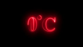 Glowing 0°C text in icy blue neon on a dark background, radiating a cold and futuristic vibe. Perfect for winter, tech visuals, freezing temperature displays, and digital design themes - Powered by Shutterstock - Get 15% off with code: PIKWIZARD15