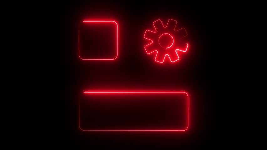 Minimal quick settings icon featuring a gear or cogwheel for mobile apps, web dashboards, interfaces, tech platforms, and user experience designs.