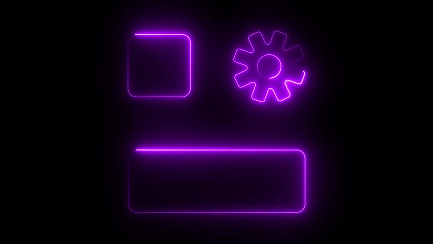 Minimal quick settings icon featuring a gear or cogwheel for mobile apps, web dashboards, interfaces, tech platforms, and user experience designs.