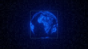 Binary code and world map video animated background - Powered by Shutterstock - Get 15% off with code: PIKWIZARD15
