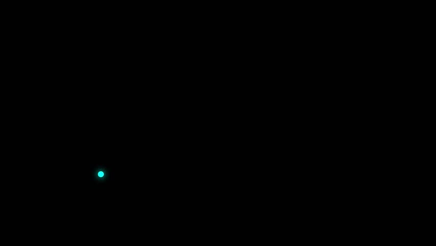 Cyan HUD Callout Elements Pack Animation. Simple Frame Lines on Black Background.