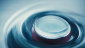 Abstract Blue Circular Light Trails from a Spinning Top Toy - Powered by Shutterstock - Get 15% off with code: PIKWIZARD15