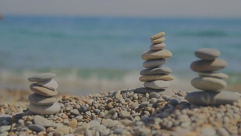 Balanced Zen stones