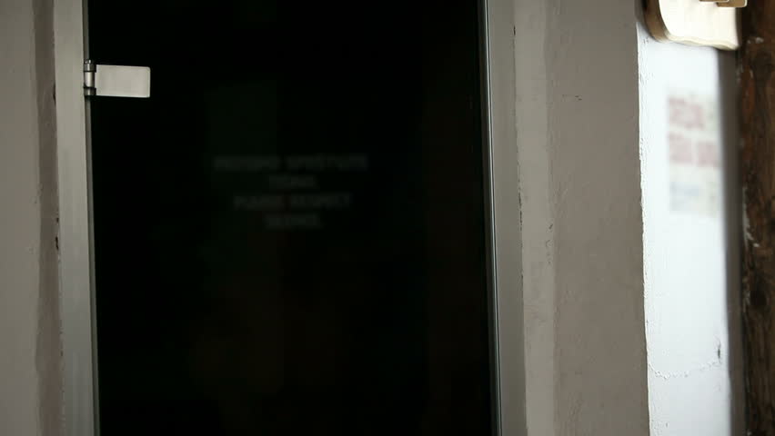 Close up of couples leaving sauna