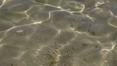 Wave Pattern Sand Underwater Stock Footage Video (100% Royalty-free 