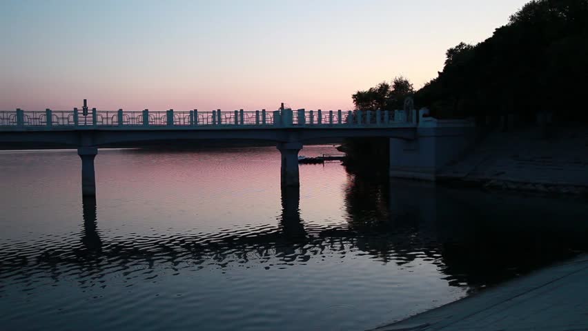 Bridge at lake
