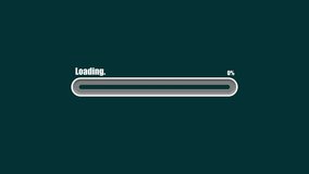 Minimalist Loading Progress Bar Animation – Smooth 4K Motion Graphic Design for Timers, Apps, Websites and Digital Projects. - Powered by Shutterstock - Get 15% off with code: PIKWIZARD15