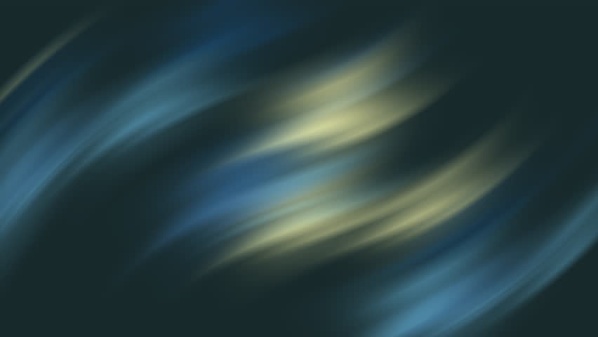 Seamless loop of blurred abstract wavy light streaks, blue and gold background. Perfect for presentations, websites, videos, and social media.