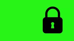 4K animation of key unlocking padlock on green screen background - Powered by Shutterstock - Get 15% off with code: PIKWIZARD15