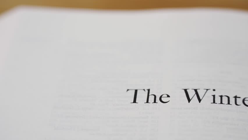 Title page for Shakespeare's play The Winter's Tale