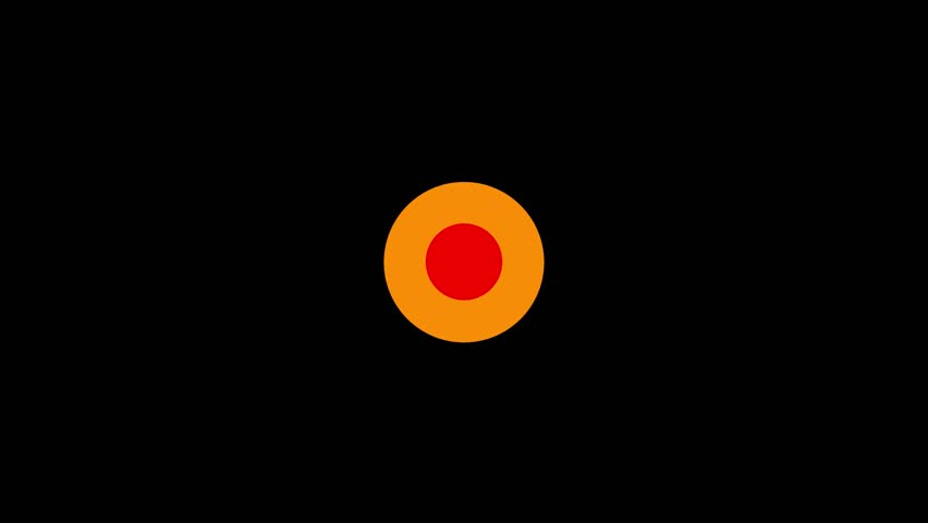 Animation of level-1 title animation on a background.