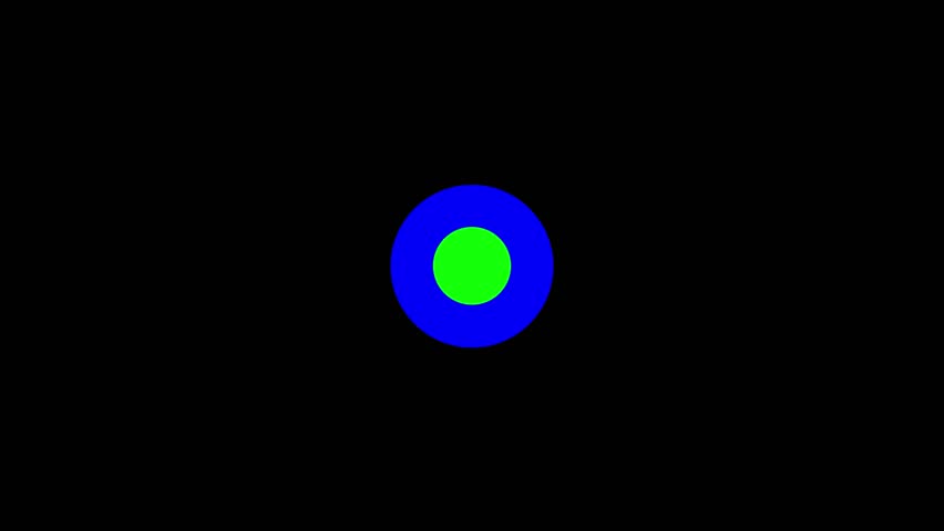 Animation of level-1 title animation on a background.	
