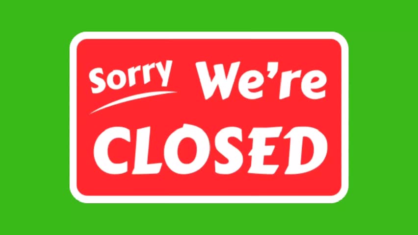 "Sorry We