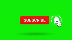 Hand Clicking Like and Subscribe Buttons on Vibrant Green Screen ", like, subscribe, montage, green background  - Powered by Shutterstock - Get 15% off with code: PIKWIZARD15