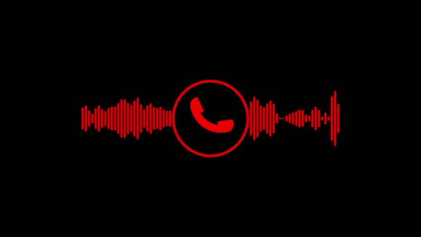 bnvibrant green phone call icon centered in a waveform pattern, symbolizing voice communication, mobile calls, and digital audio interaction on a clean white background.