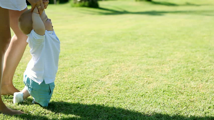 First steps of the child