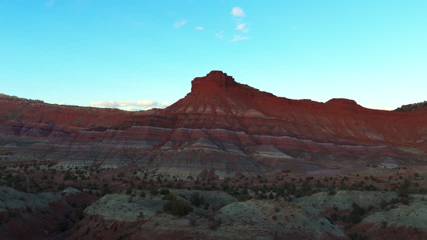 Massive Gorge Of The Grand Canyon In Arizona, USA. Aerial Drone Shot