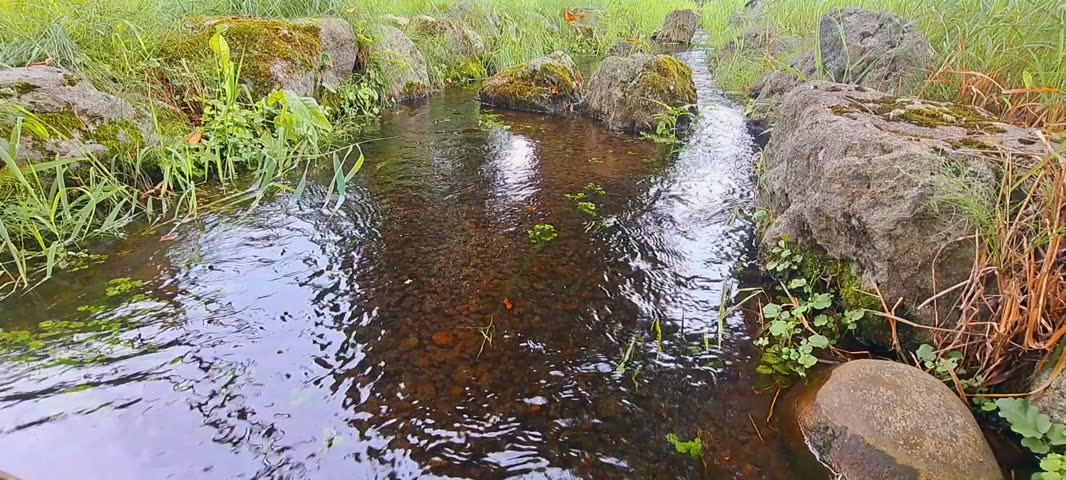 RELAXING RIVER IN HOKKAIDO JAPAN