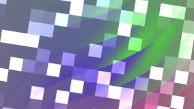 Animated Multicolored geometric pattern of tilted squares on abstract background. Suitable for modern design projects, packaging, textiles, and digital backgrounds. - Powered by Shutterstock - Get 15% off with code: PIKWIZARD15