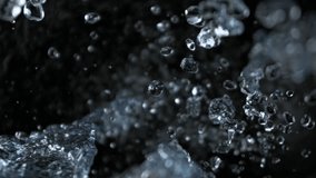 Super Slow Motion Shot of Pure Water Splash Flowing Around Camera on Black at 1000fps. - Powered by Shutterstock - Get 15% off with code: PIKWIZARD15
