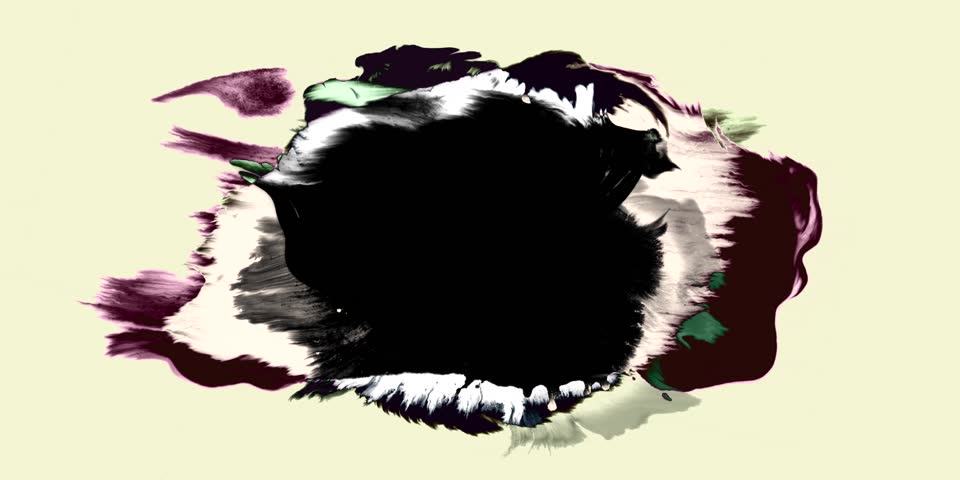 ink transition splatter blot spreading left to right turbulent moving abstract painting animation background new cool nice motion dynamic beautifu