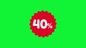different value percent stickers price tags animation 10.20.30.40.50.60.70.80.90 video footage green screen
 - Powered by Shutterstock - Get 15% off with code: PIKWIZARD15