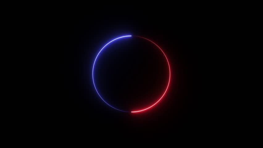 a neon-style representation of a pause button icon.