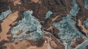 4K Aerial View of Sichuan's Enchanted Mo Stone Park Landscape - Powered by Shutterstock - Get 15% off with code: PIKWIZARD15