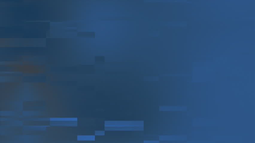 Modern blue background with distorted digital pattern of varying blue shade blocks suitable for web design, presentations, digital artwork, and backgrounds.