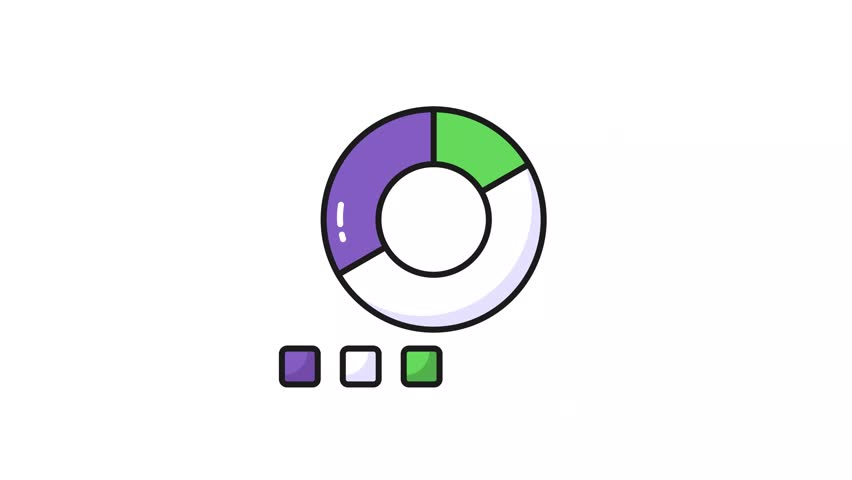 Grab this carefully crafted icon of pie chart, business analysis vector