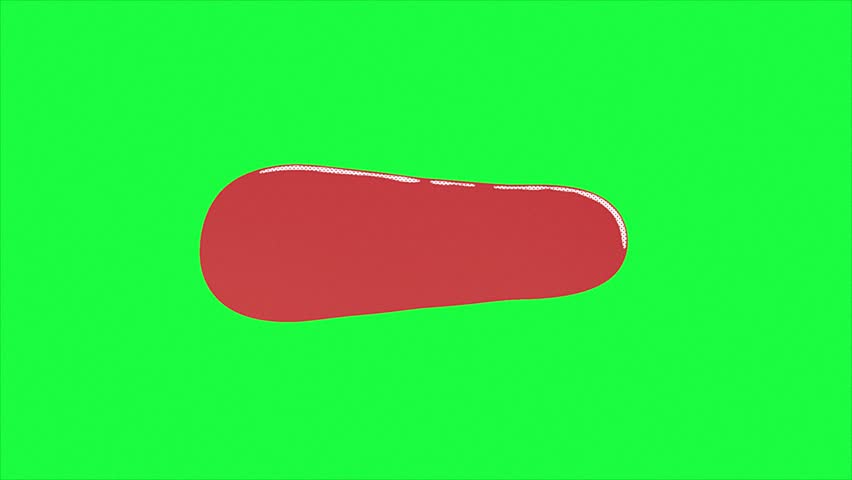 Chroma Key of Bold Typography Animation of "Big Sale" in Inky Effect Melting on Green Screen Background