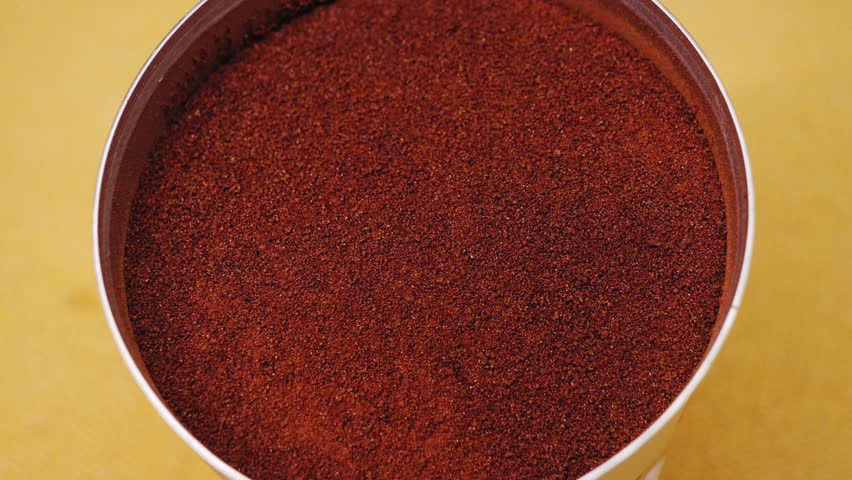 Instant chicory. Roasted crushed chicory root powder.