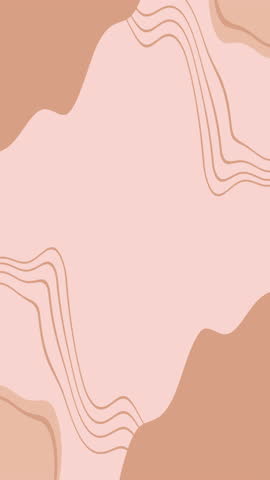 A chic vertical animation featuring abstract organic shapes and wavy lines in a warm, earthy color palette. Perfect for aesthetic social media stories, lifestyle branding, and minimalist backgrounds