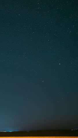 Blue Scenery Background Moonrise Night Starry Sky Glowing Stars. Scenic Bright Glow Of Sky Stars And Milky Way Galaxy. . Natural Background Backdrop.