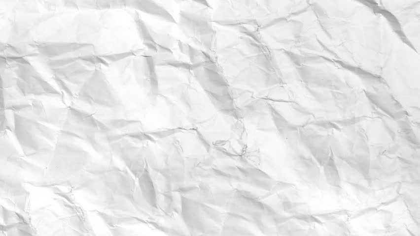 Stop Motion Motion Paper Texture Background crumpled white paper