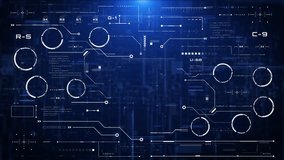 The highlights advanced protection through holographic symbols such as shields, locks, and network nodes, creating a strong sense of safety, trust, and innovation 4K motion background. - Powered by Shutterstock - Get 15% off with code: PIKWIZARD15