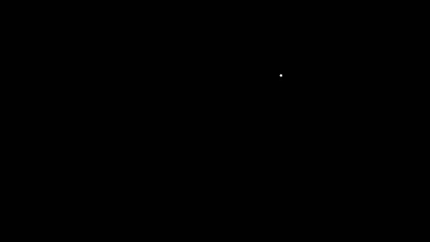 Transparent Background Falling Star Animation | Shooting Star Effect PNG Alpha Channel