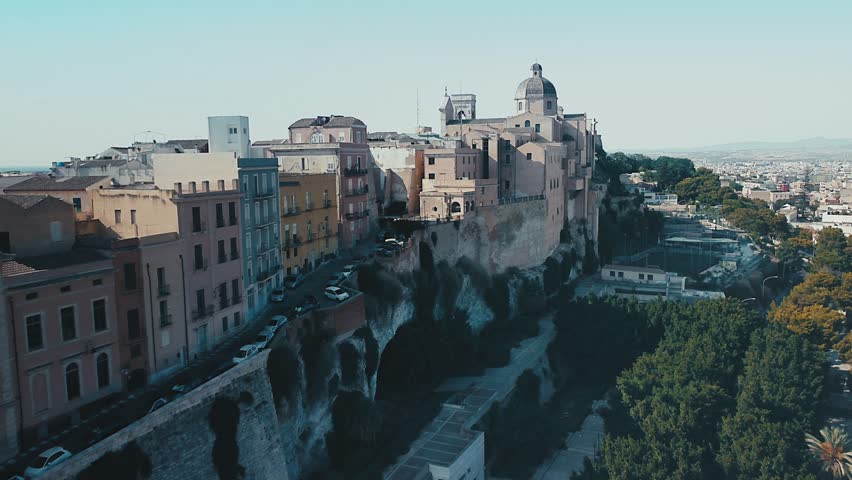 The incredible city of Cagliari that oversees the port with its unique architecture and its structure that expands history through the coastline and the surrounding hills