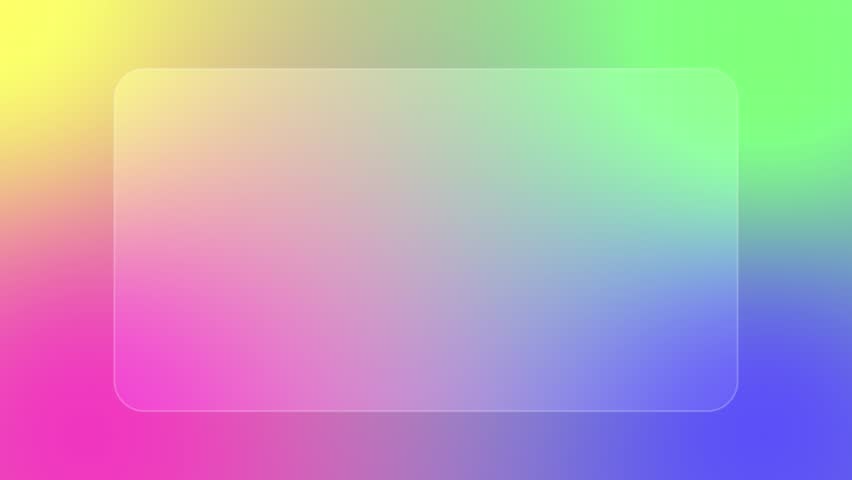 glassmorphism gradient background animation looping