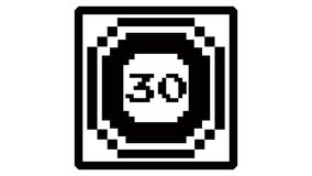 30 second countdown animation with a Pixel Art Countdown – 8-Bit Timer for Retro Game Projects. Perfect for video intros, timers, or digital interfaces. Clean, modern, eye-catching. 4k video

 - Powered by Shutterstock - Get 15% off with code: PIKWIZARD15