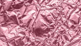 Luxury shiny metallic rose gold foil crumpled texture background stop motion - Powered by Shutterstock - Get 15% off with code: PIKWIZARD15