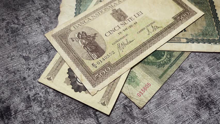 Obverse 500 lei detail visible within cincinnati lease document featuring an official embossed seal.