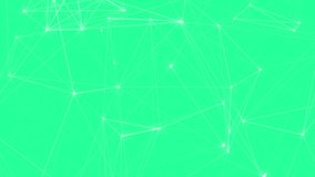 abstract futuristic tech glowing animated network lines on green screen, chroma key breaking news vibes animation template, 3d nodes in digital high technology space background design - Powered by Shutterstock - Get 15% off with code: PIKWIZARD15