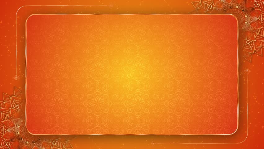 Creative luxury ornamental traditional Decorative greeting card border frame Design for invitation, wedding Diwali, decoration. India, Indian. festival of lights holiday celebration rangoli decoration