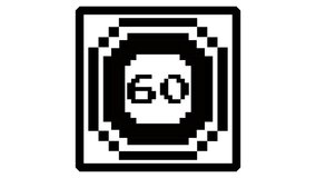 60 second countdown animation with a Pixel Art Countdown – 8-Bit Timer for Retro Game Projects. Perfect for video intros, timers, or digital interfaces. Clean, modern, eye-catching. 4k video

 - Powered by Shutterstock - Get 15% off with code: PIKWIZARD15